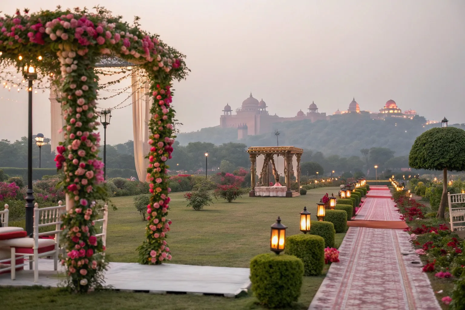 Wedding celebration in Bani Park, Jaipur